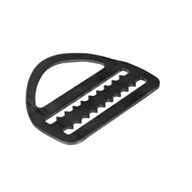 Retenedor dentado Aluminio con anilla fija