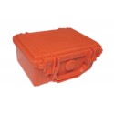 Waterproof Heavy Duty Case with Foam  9010 Orange