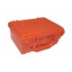 Caja estanca rígida 9010 con protección (naranja)