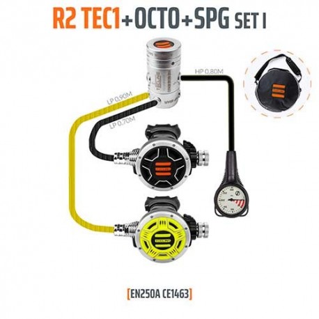 Tecline Conjunto R2 TEC1 con Octopus