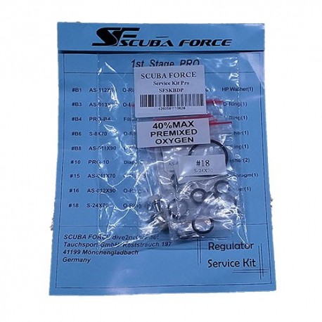 Scuba Force, kit 1ª etapa Black Devil Pro