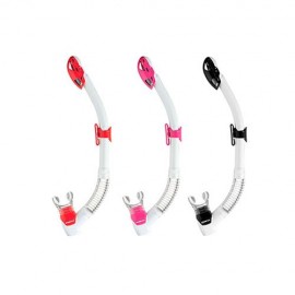 Mares White Rebel Dry Snorkel 