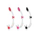 Mares White Rebel Dry Snorkel 