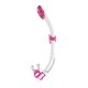 Mares White Rebel Dry Snorkel 