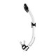 Mares White Rebel Dry Snorkel 