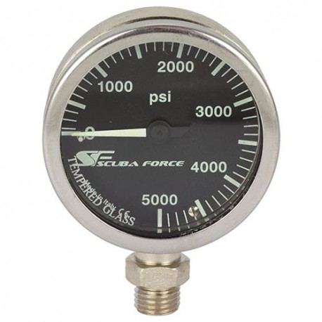 Manometro Scuba Force 5000PSI Negro