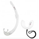 Mares Snorkel plegable blanco