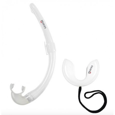 Mares Snorkel plegable blanco